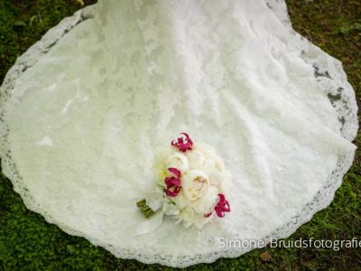 Maggie Sotero trouwjurk met kanten details