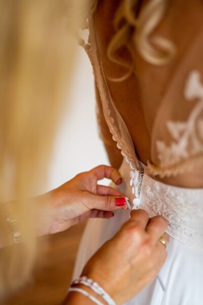 Prachtige Sincerity bridal Dress 44226