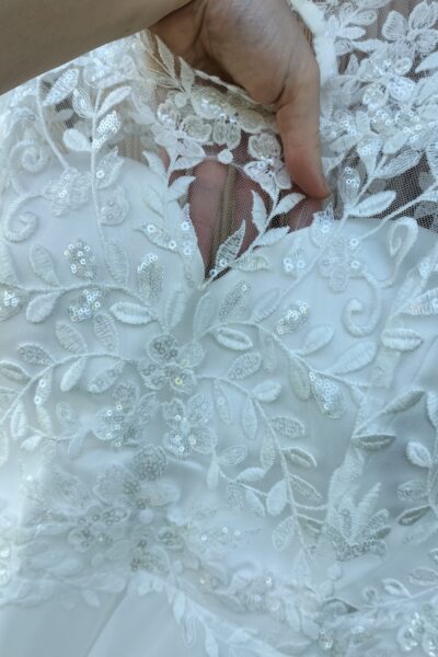 NIEUW! Prachtige trouwjurk Bianco Evento Tamara maat 42