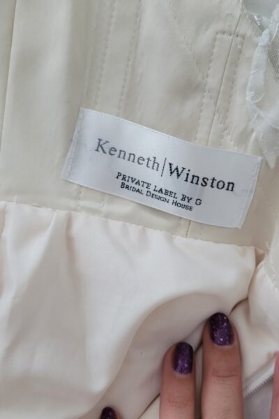 Kenneth Winston private label jurk (gold)